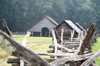 Old sheds in North Carolina.