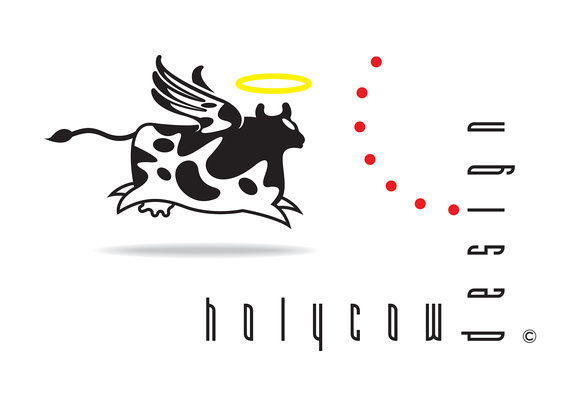holycow design logo.